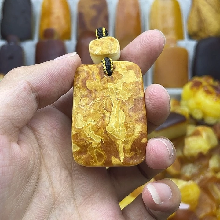 爱***松定制蜜蜡未镶嵌白蜡