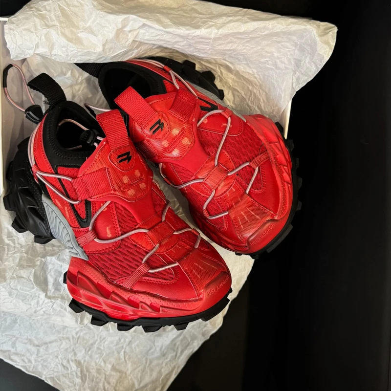 某物渠道鞋~巴黎18xl老爹鞋2025夏季新款炸街运动休闲男款女正品