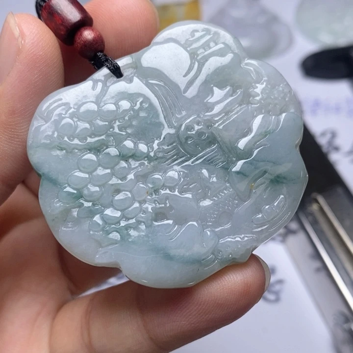 颈饰未镶嵌翡翠翡翠