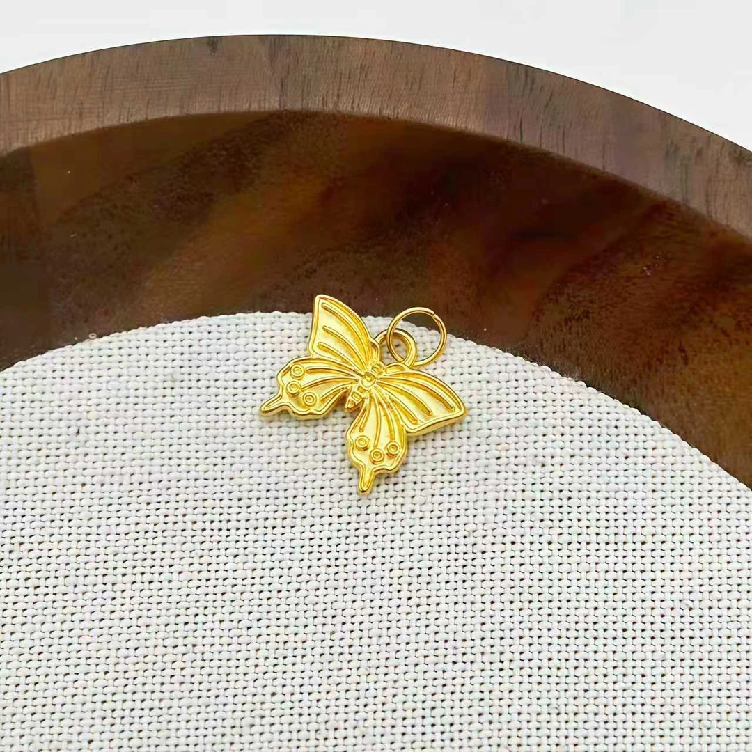 足金999 蝴蝶吊坠 0.31