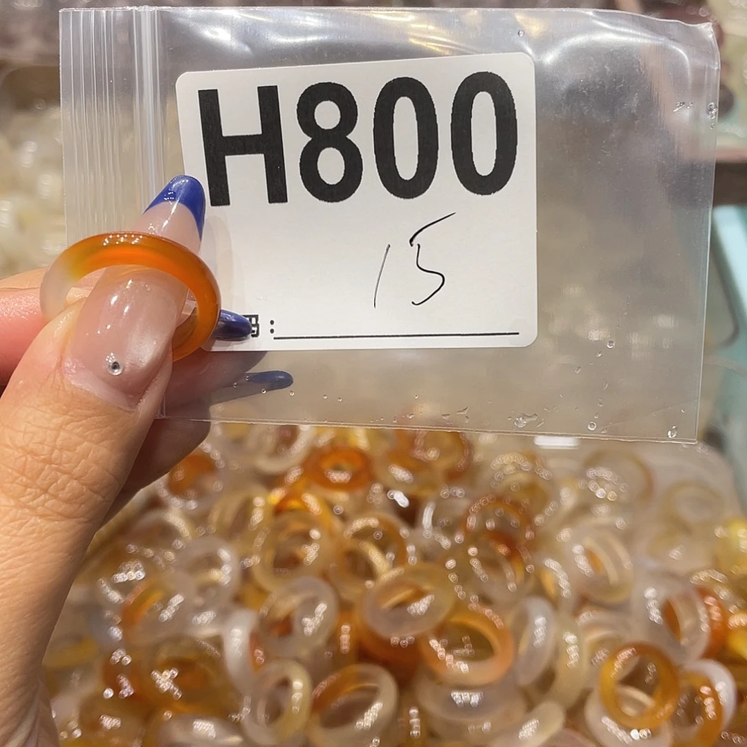 玛瑙/玉髓未镶嵌戒指800