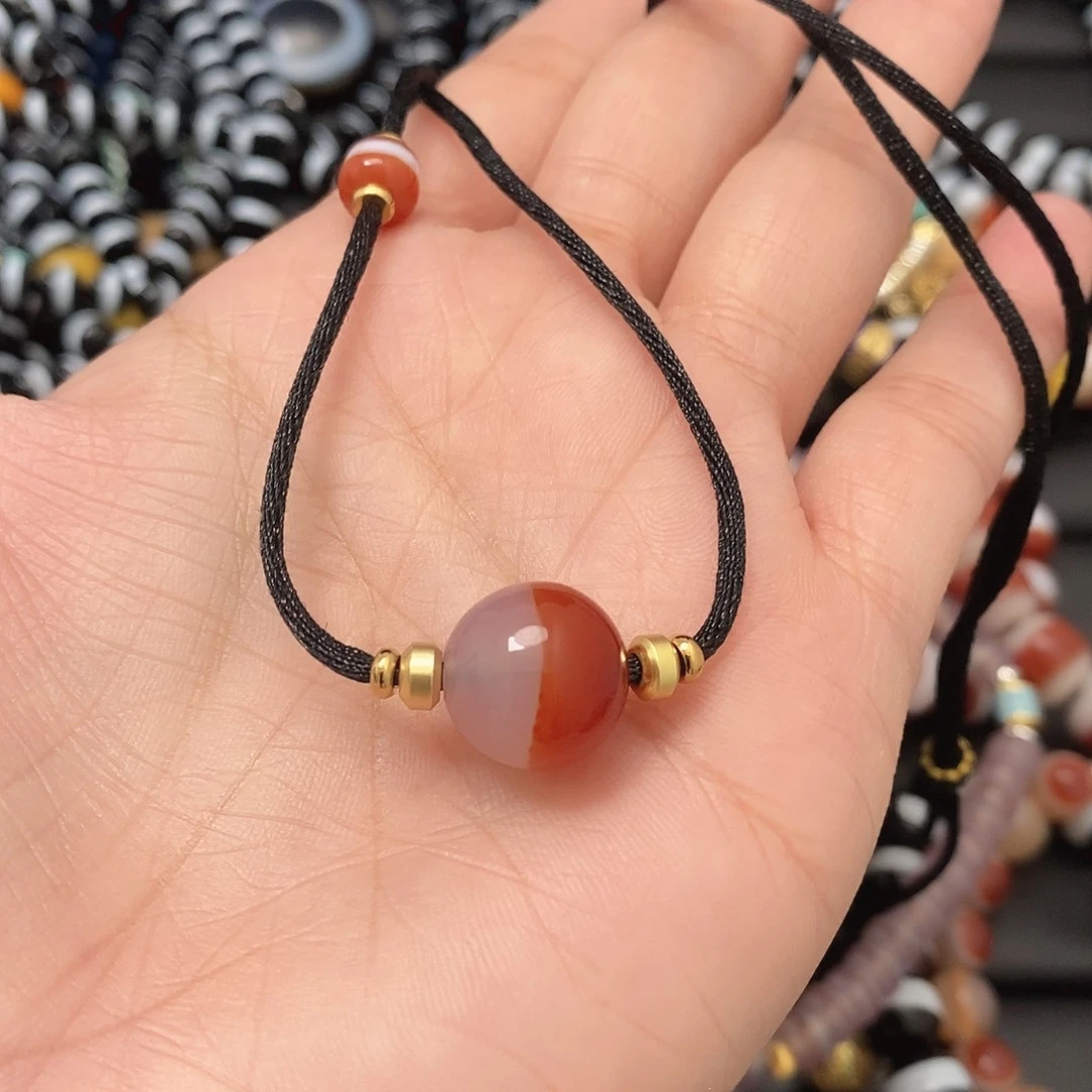 玛瑙/玉髓玛瑙锁骨未镶嵌