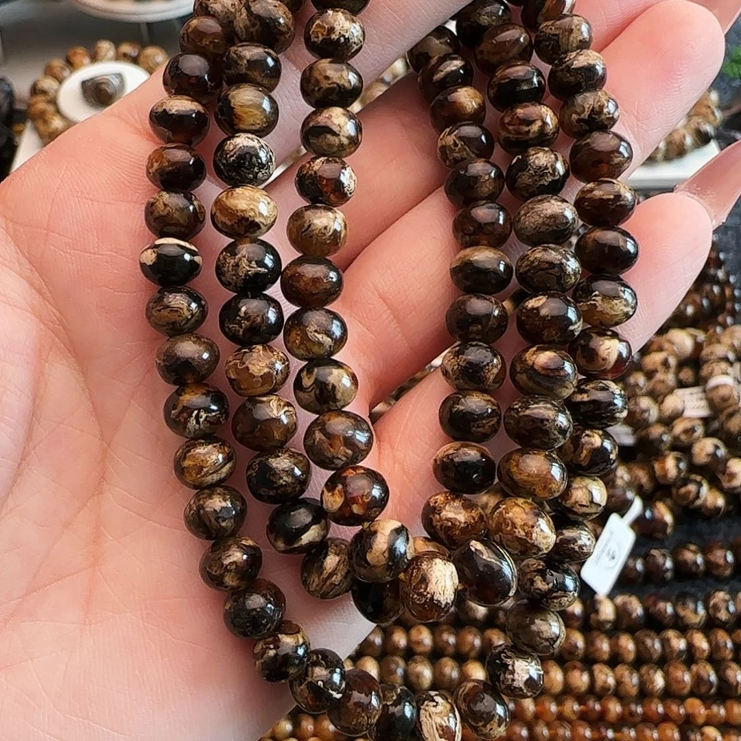 手链琥珀未镶嵌抚顺琥珀