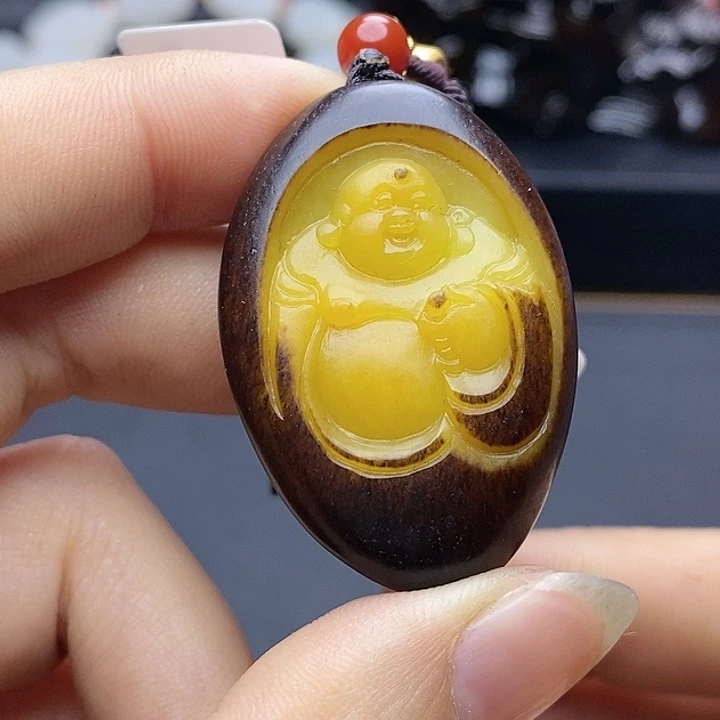 和田玉挂件未镶嵌F