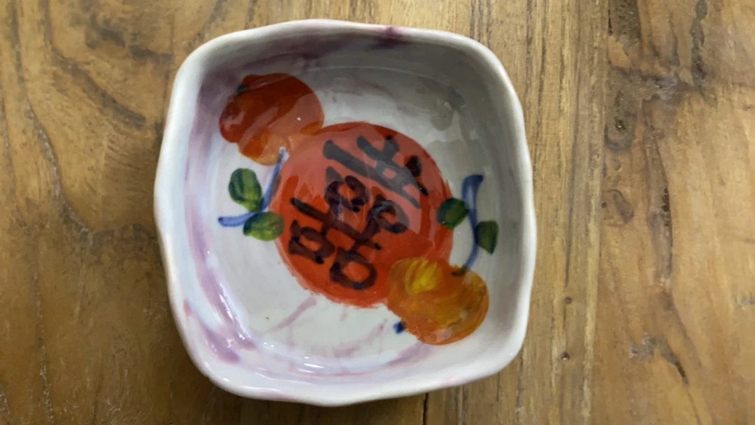 手绘高温釉下彩陶瓷