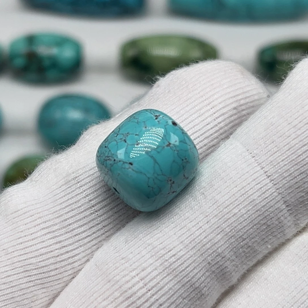 绿松石珠宝奇石未镶嵌@**少