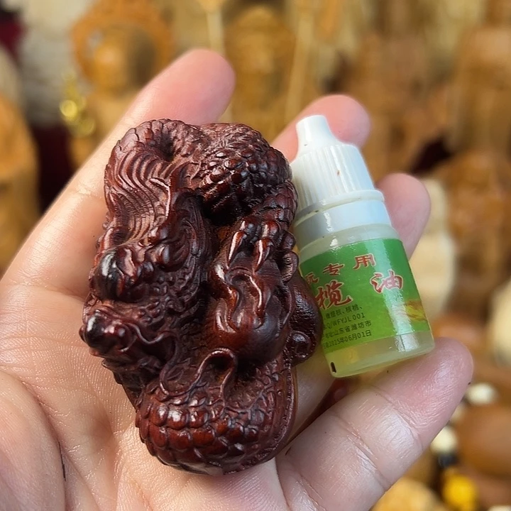 非洲紫檀（红花梨）紫檀木龙
