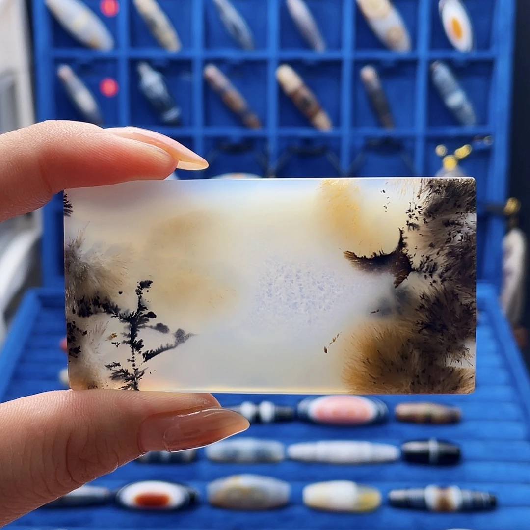 未镶嵌玛瑙/玉髓珠宝半成品