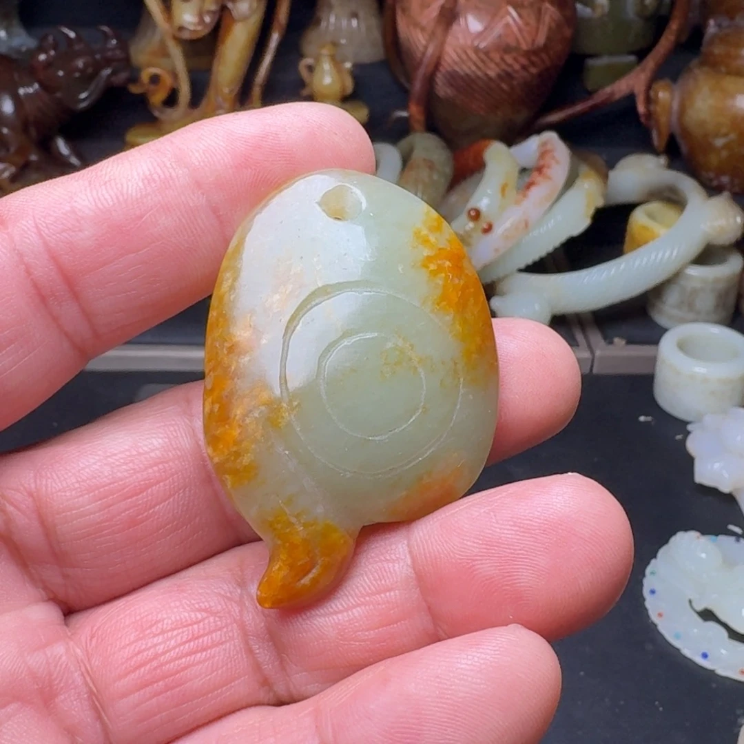 和田玉挂件未镶嵌