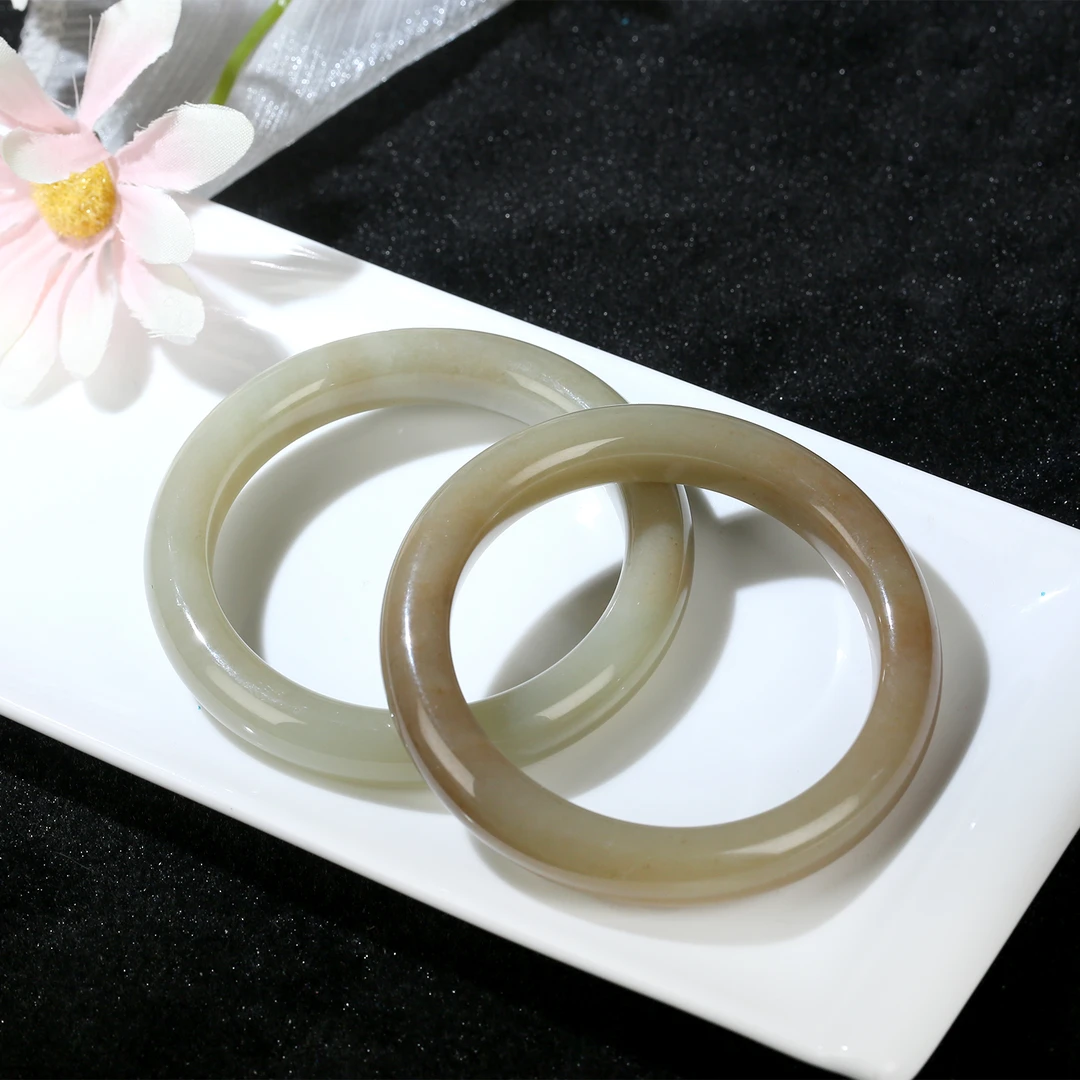 【麦子家族618大促】天然和田玉手镯玉镯子多样性发一SZ186-