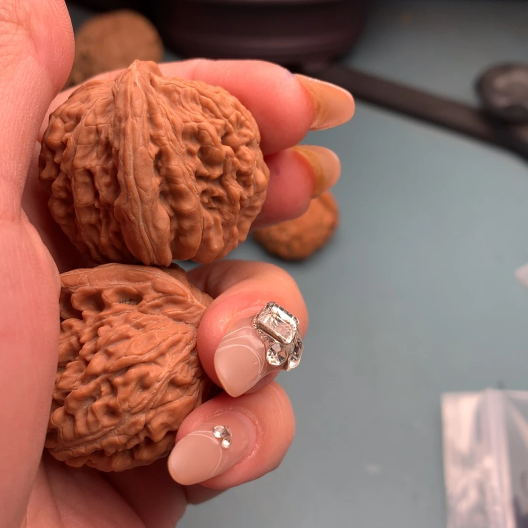 文玩核桃把件篓子4041