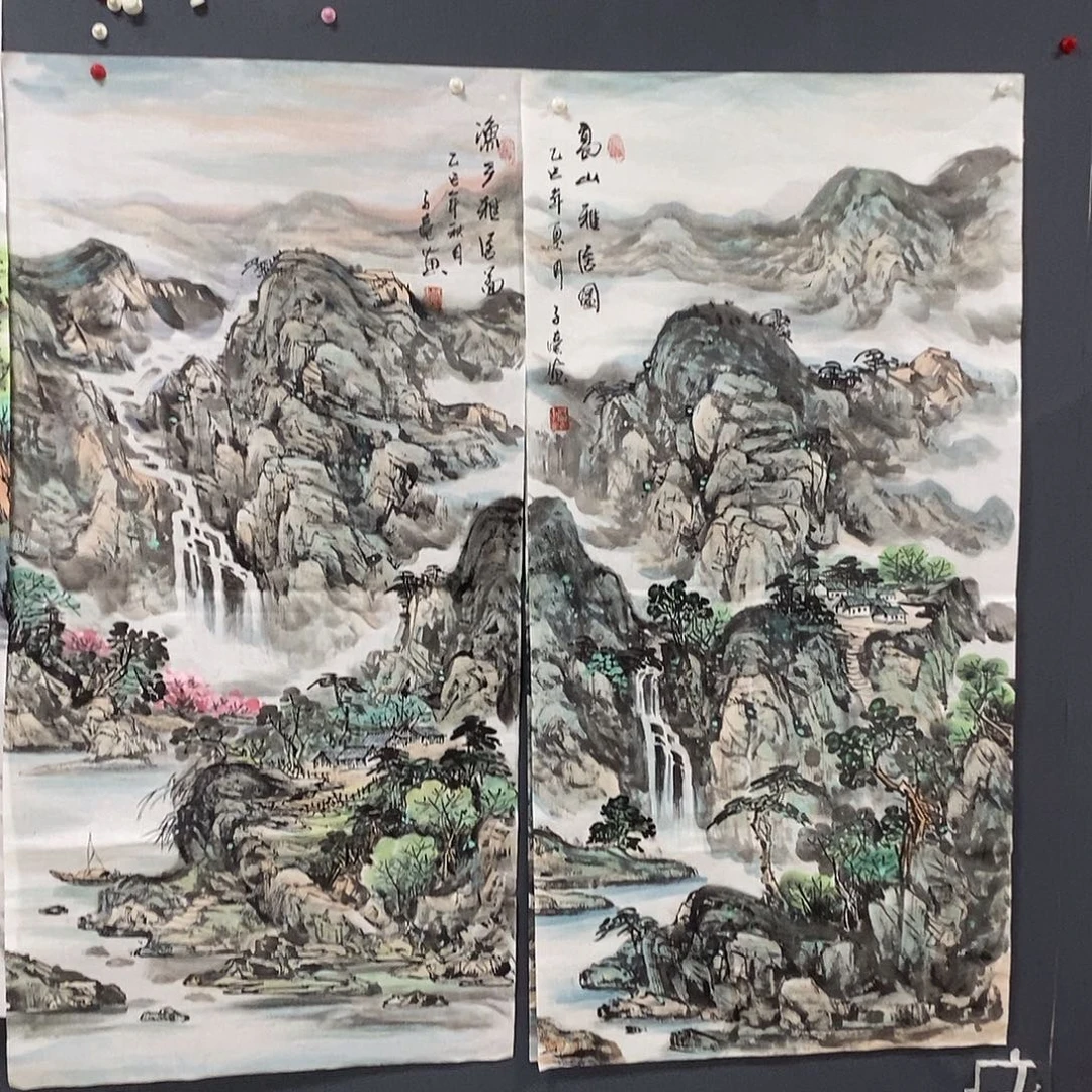 用***1国画平价书画冯子豪70/140