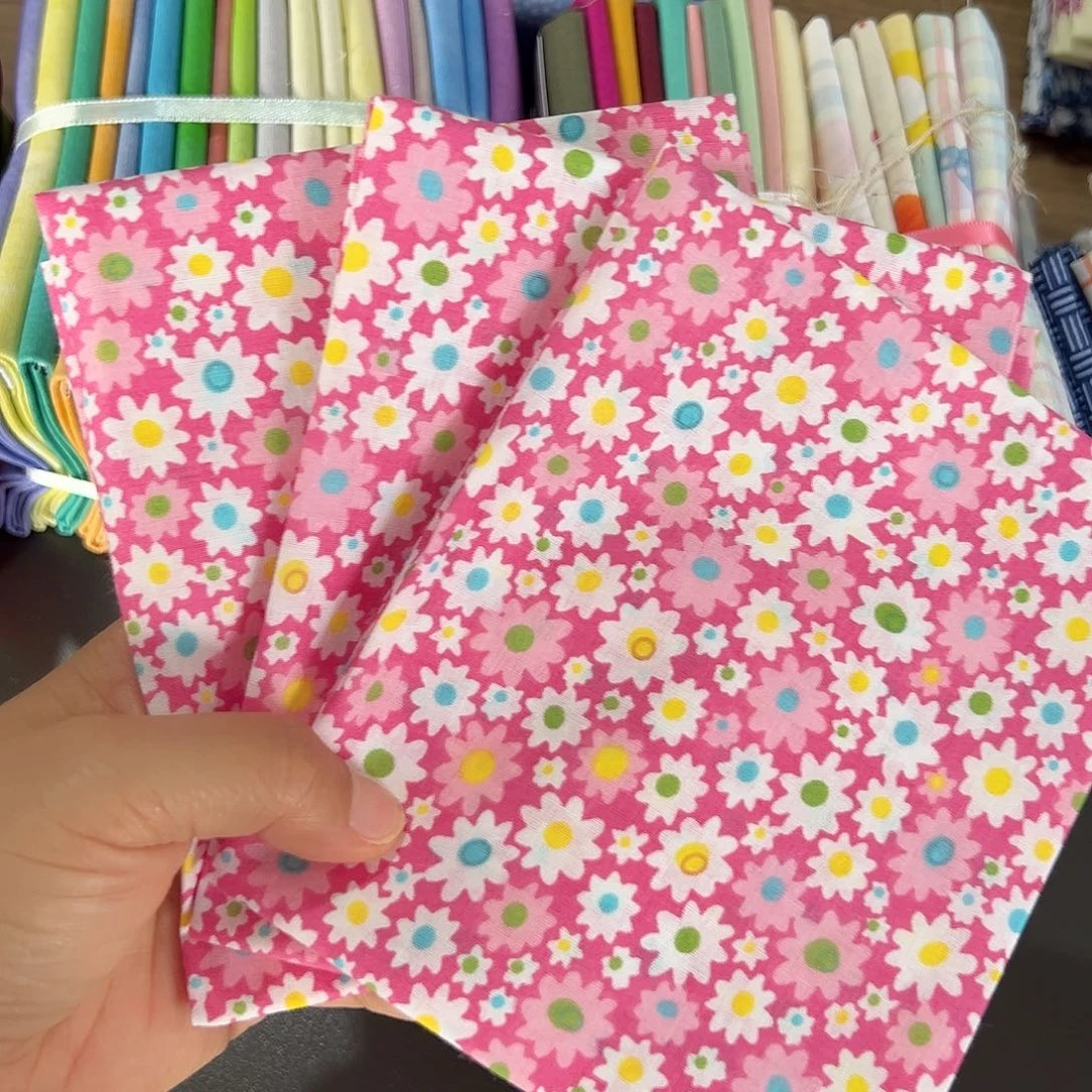 3片纯棉平布45.50厘米一片果子布艺