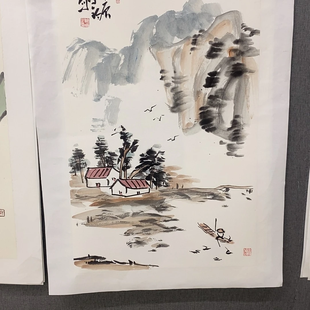 国画手写手绘作品10