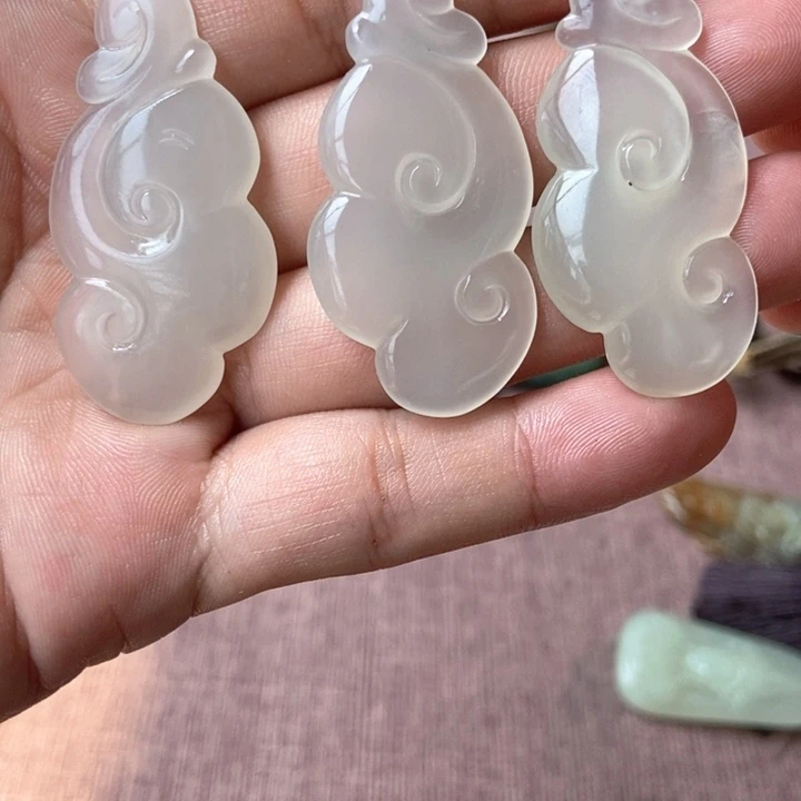 颈饰未镶嵌和田玉多样性发货拍一发一