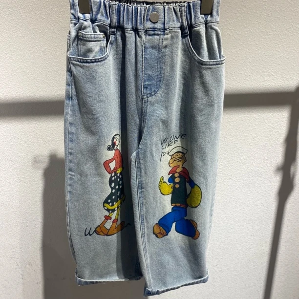 1126大力水手牛仔裤