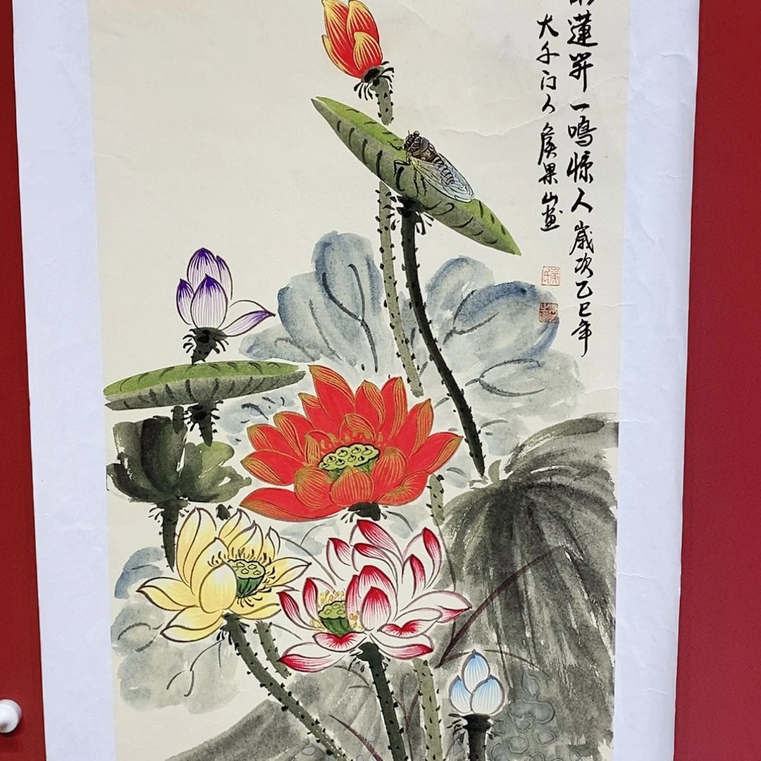 国画大风堂嫡传-侯果山老师作品路