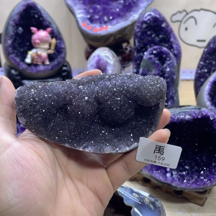 未镶嵌珠宝半成品紫晶