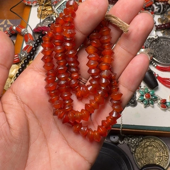 木质类藏传金刚吊坠项链锁骨