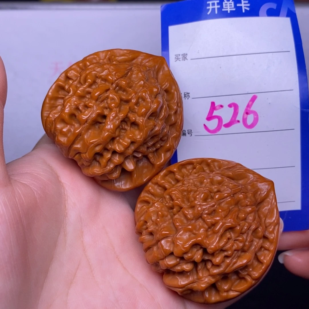 文玩核桃把件526/47官帽