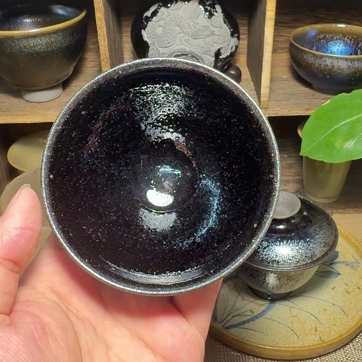 茶盏建窑建盏龙窑柴烧