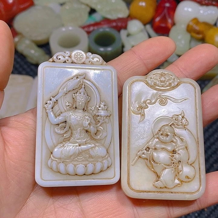 吊坠白玉菩提A****，