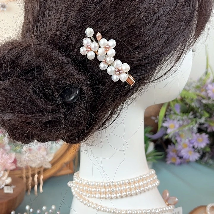 未镶嵌淡水珍珠发饰