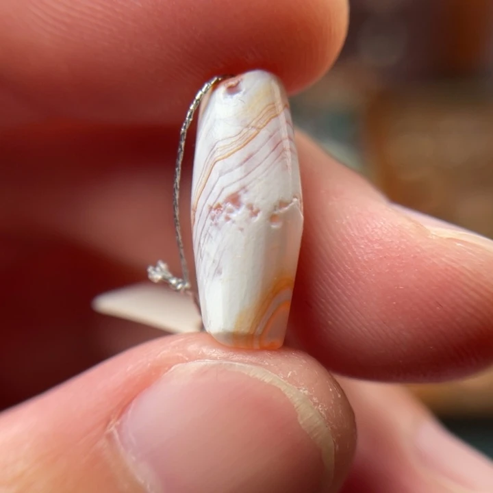 玛瑙/玉髓未镶嵌吊坠(不含链)