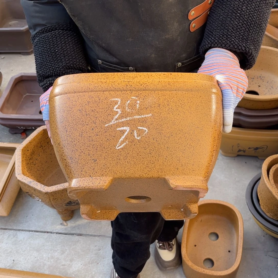 紫砂花盆盆景艺术