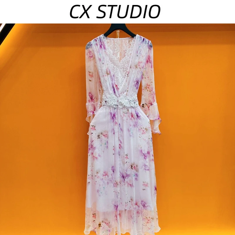 编码15 经典收腰轻奢气质时尚春夏季连衣裙(定制女装)TG111