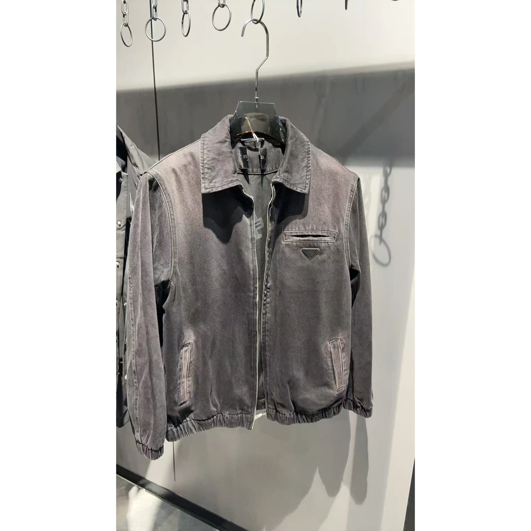 新款男士秋冬季休闲牛仔夹克外套4362