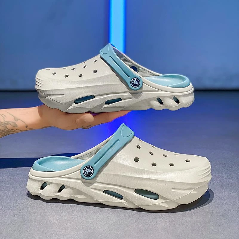 日本包头拖鞋男士夏季外穿防滑凉鞋沙滩拖鞋男士款2025鞋子男款