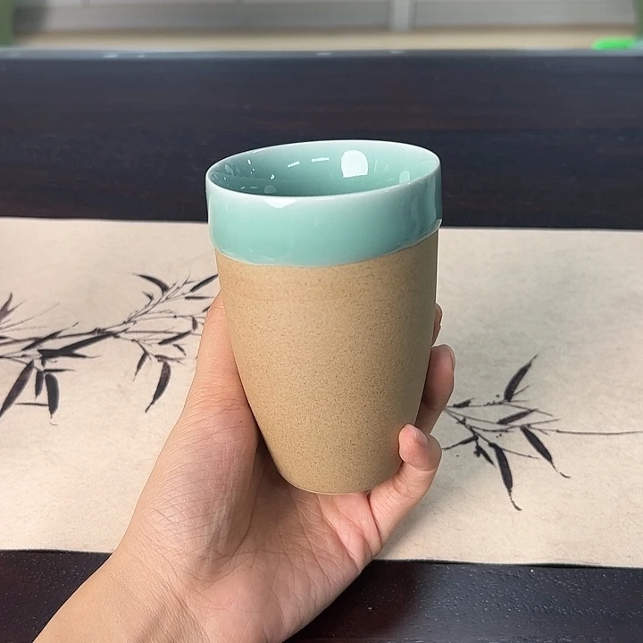 龙泉云间青瓷小米茶器