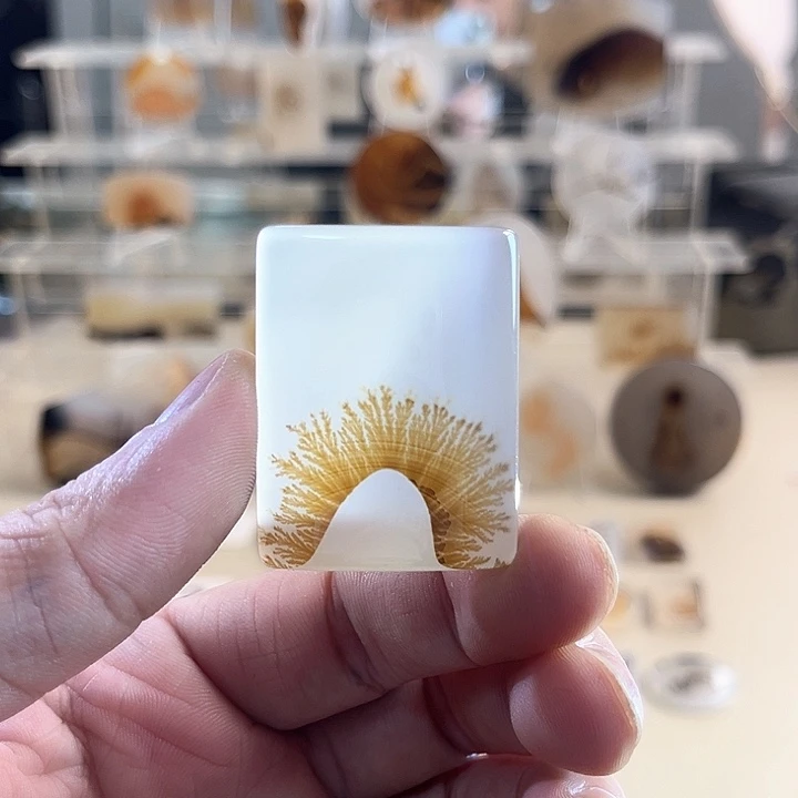 玛瑙/玉髓未镶嵌吊坠(不含链)