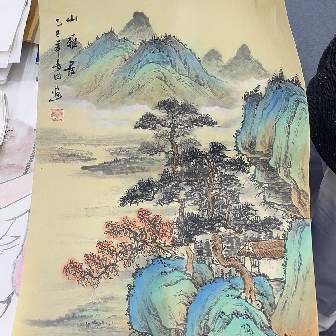 国画纯手绘作品欣赏