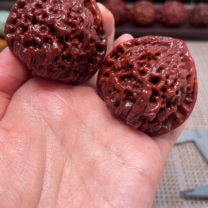 文玩核桃吊坠官帽文玩核桃45