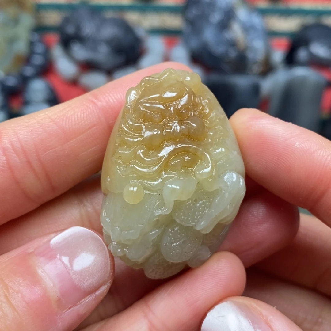 和田玉挂件未镶嵌