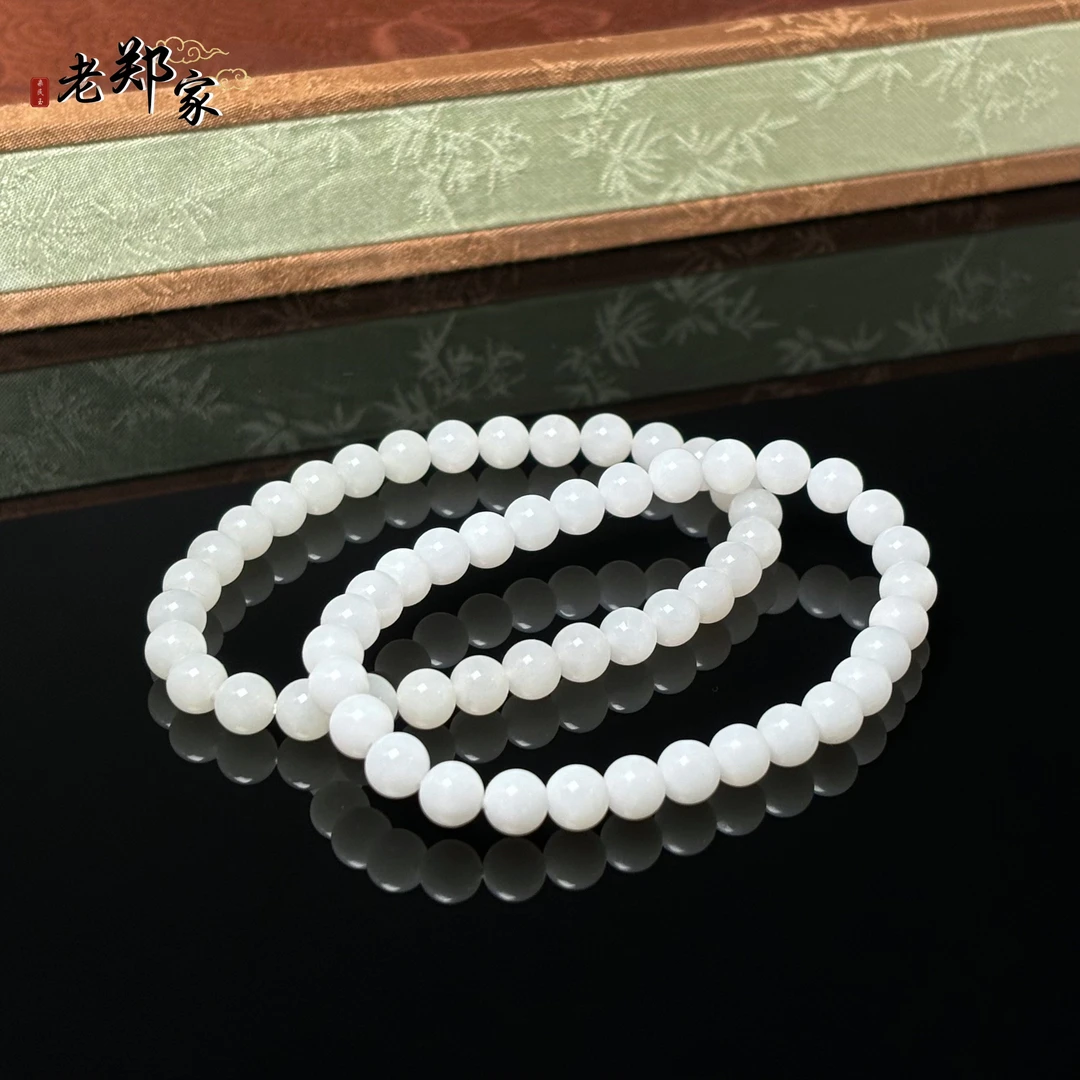 【老郑家】和田玉手串 1907 （多样性发一件）约6mm