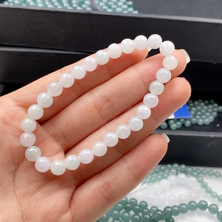 未镶嵌手链翡翠欢***人散珠