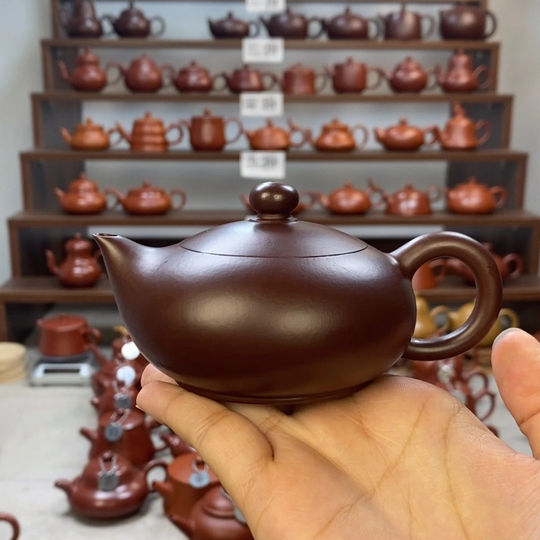 茶壶紫砂潮州手拉壶130ccc 凤雏