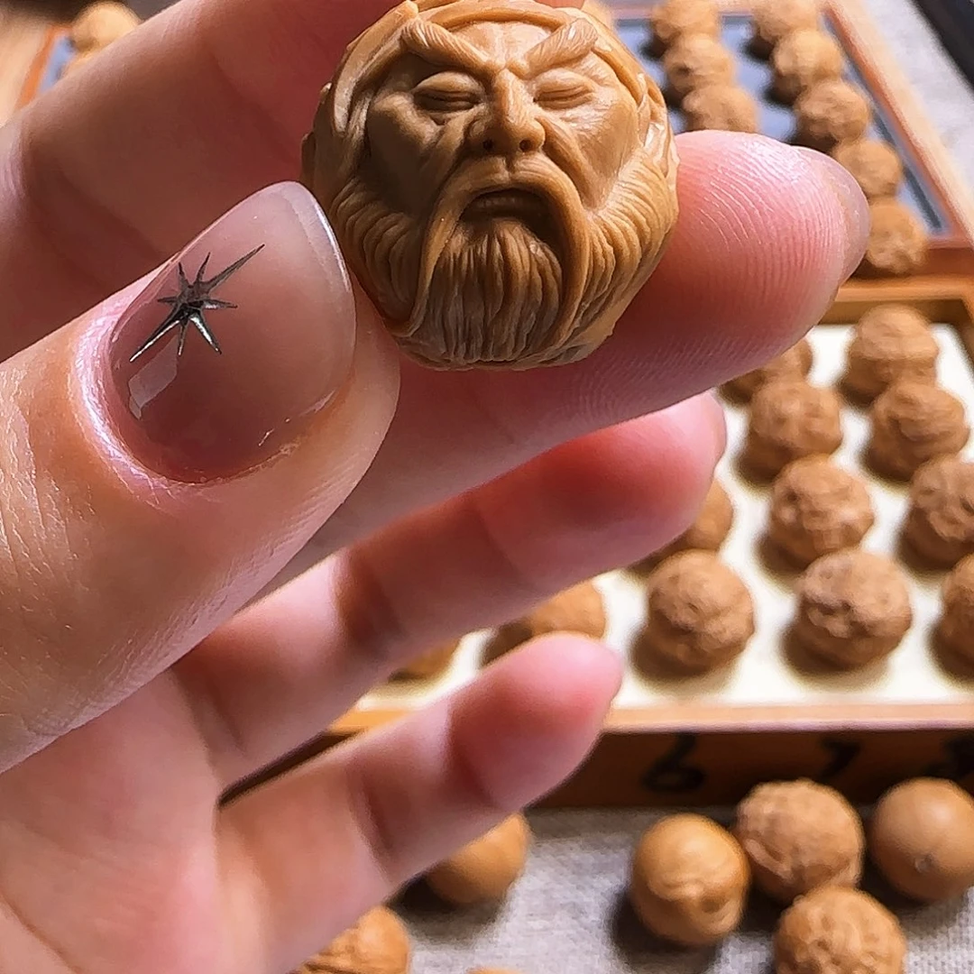 猴头核桃吊坠关二爷尺寸备注