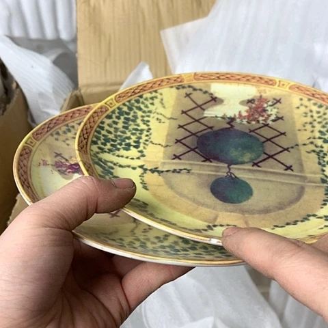 盘陶瓷制品满25拼单发货默认微瑕