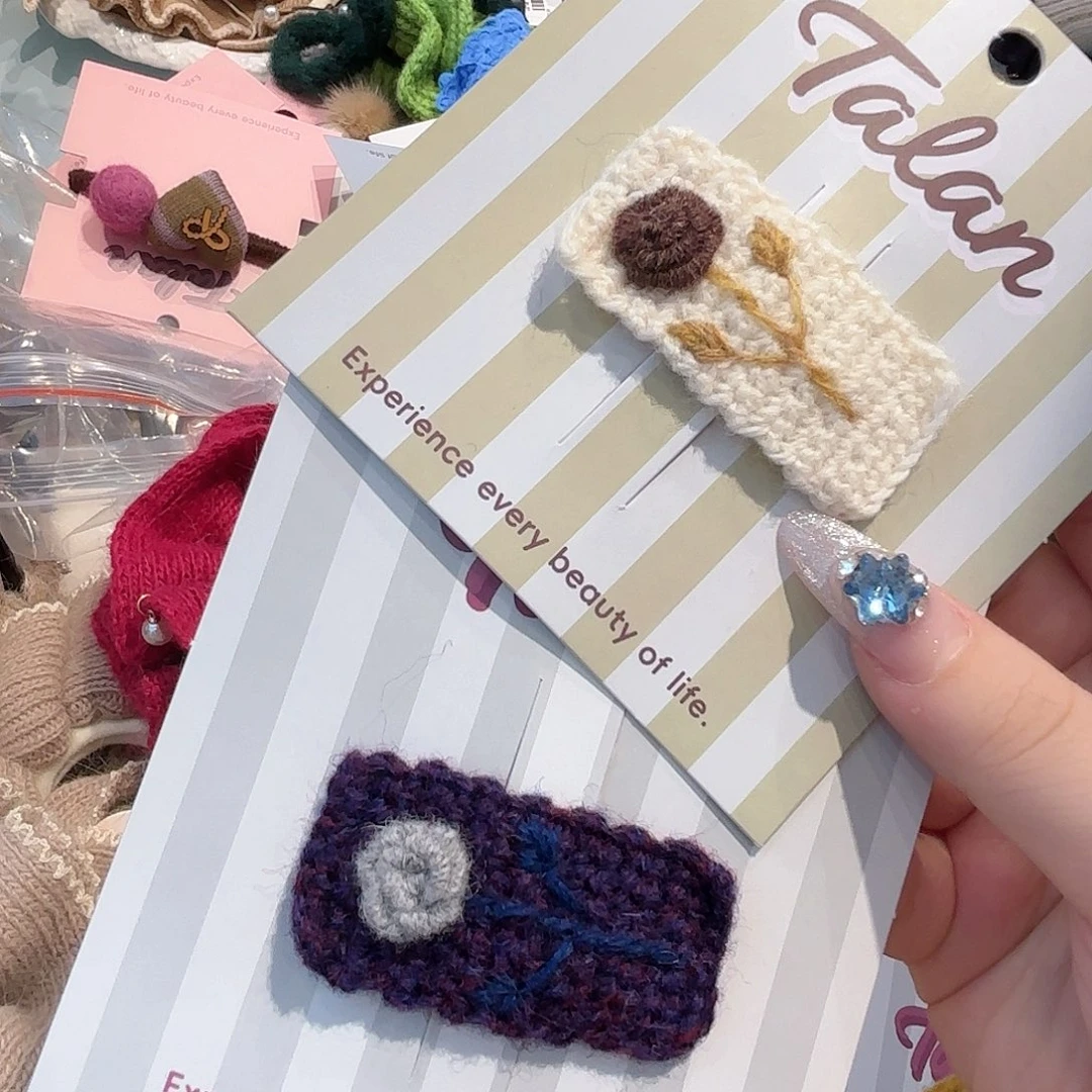 皮质铁合金发饰发夹