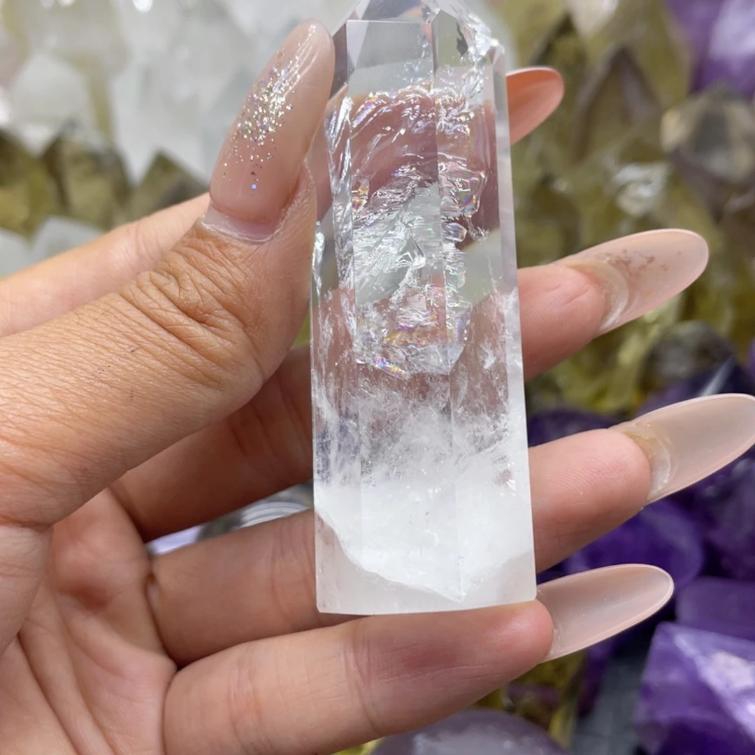 146未镶嵌水晶w****g白水晶柱