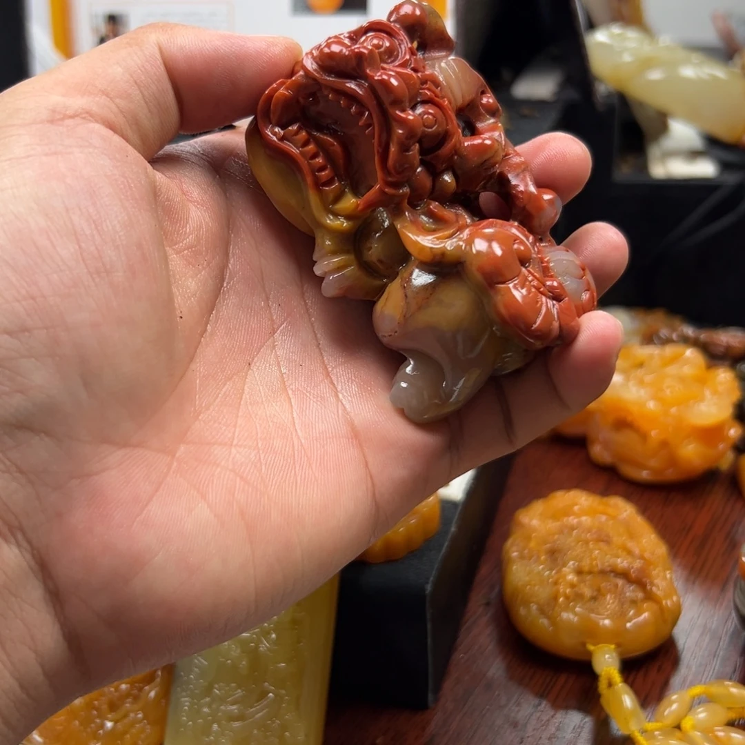 石英质玉（黄龙玉）未镶嵌多样性发货，发其一