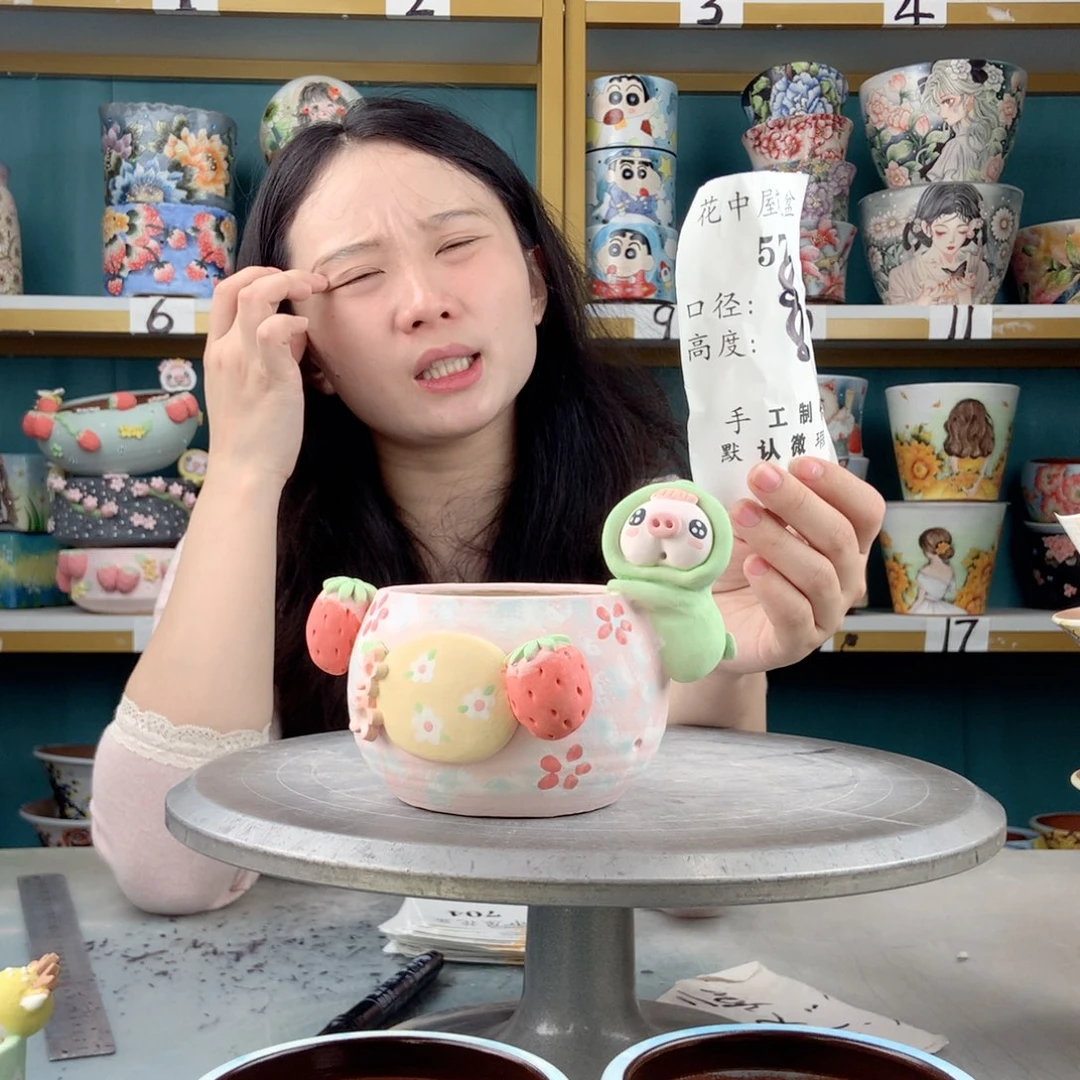 罐景德镇手工瑕疵57