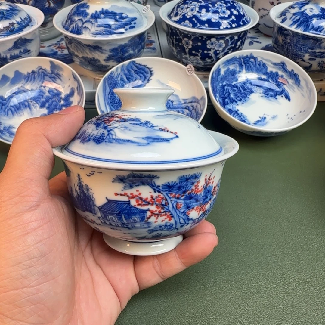 陶纯手工纯手绘茶具223