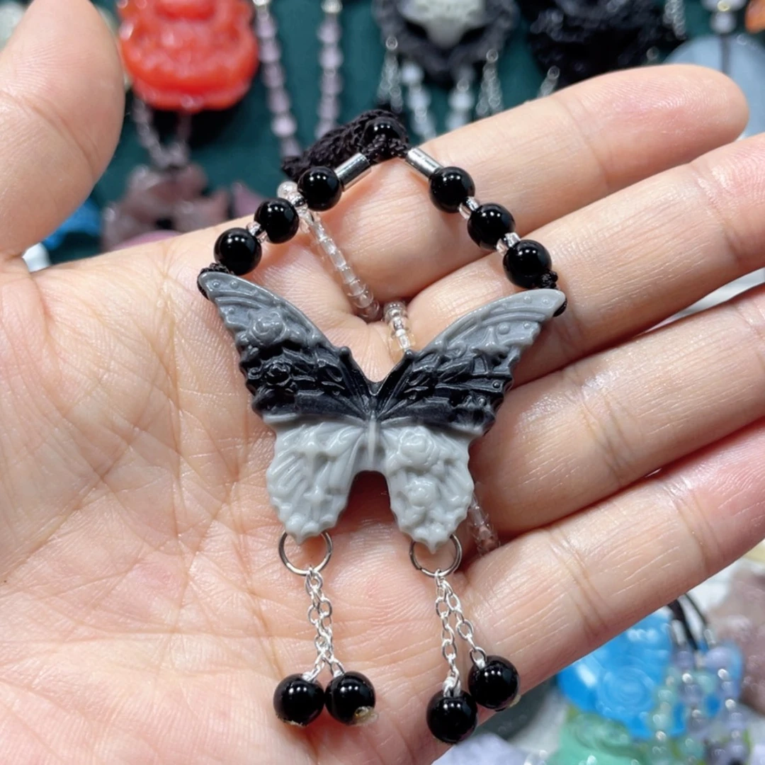 【闪购商品】未镶嵌岫玉颈饰38项链