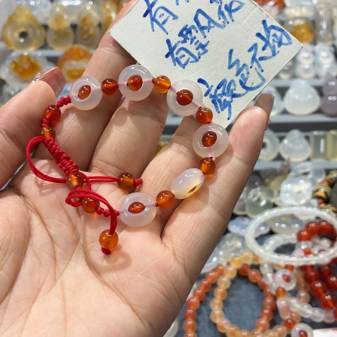 玛瑙/玉髓未镶嵌吊坠(不含链)