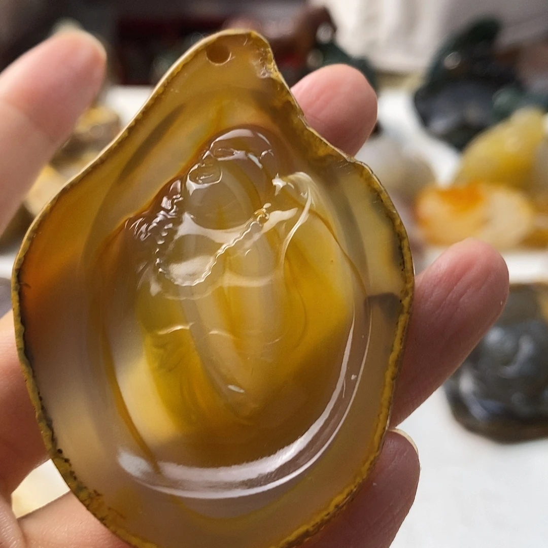 玛瑙/玉髓未镶嵌颈饰
